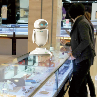 桌面交流互動機器人 賦能店鋪引流與智能導購的未來先鋒